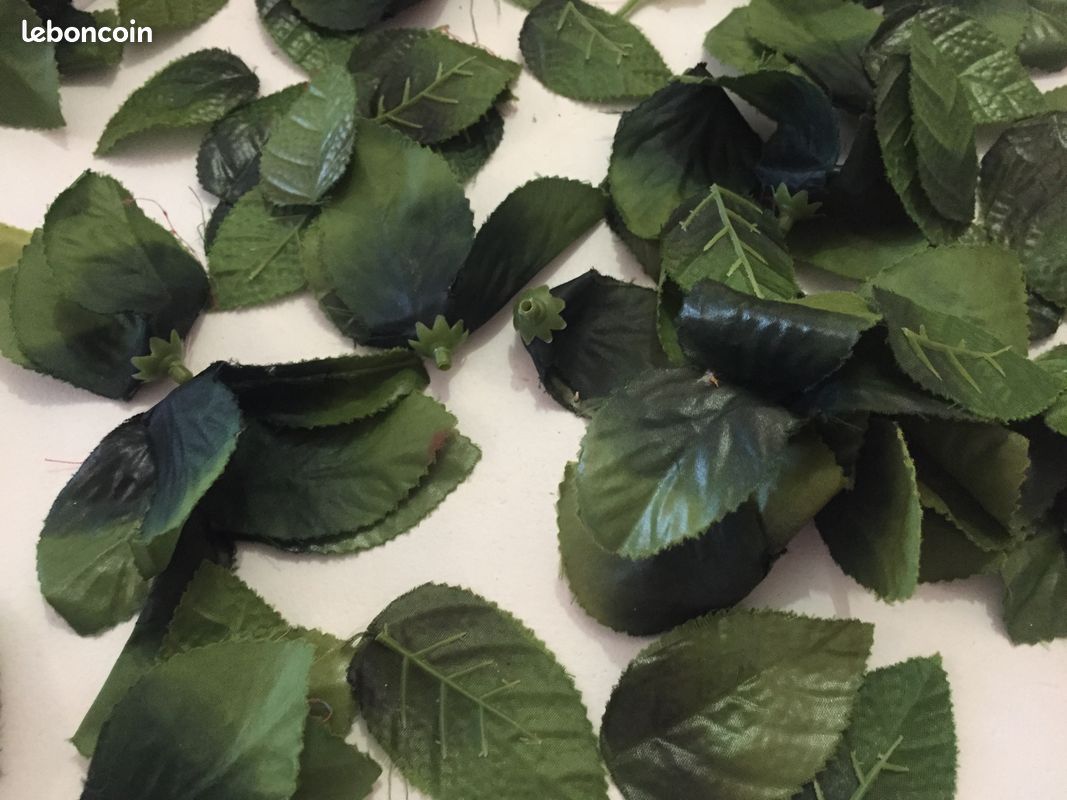 Feuilles déco plastique (image 9)