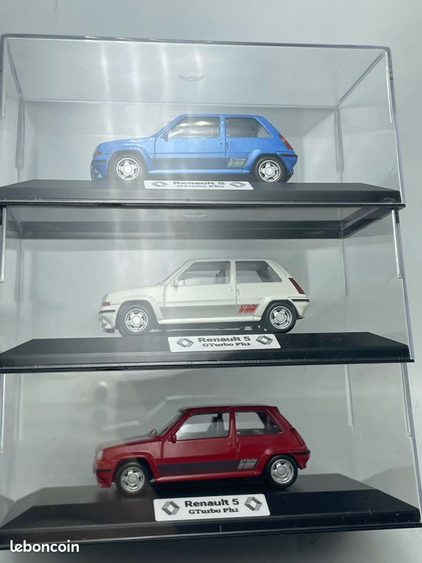 Miniature Voiture Heco 1/43 Renault Super 5 GT Turbo - Collection Résine