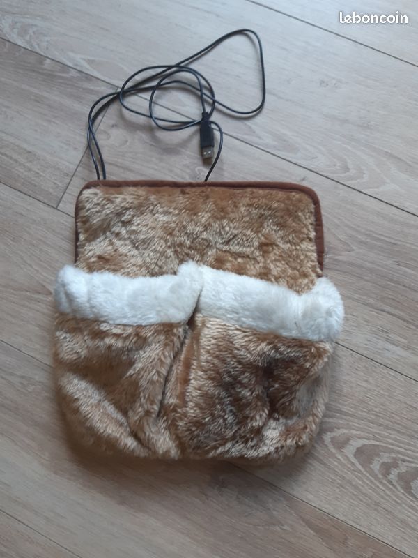 Chaussons chauffants USB (image 1)