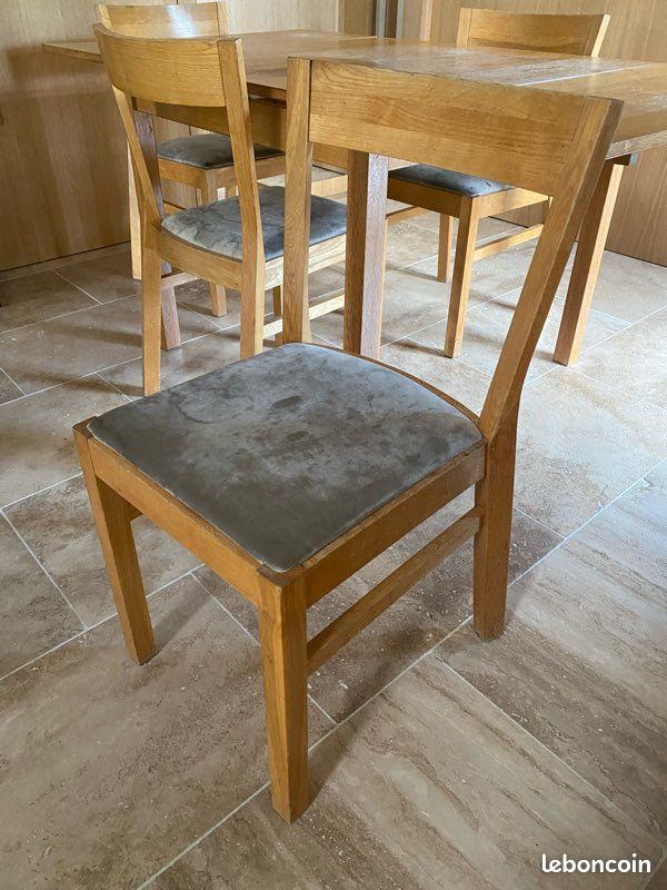 Table et ses 4 chaises (image 3)