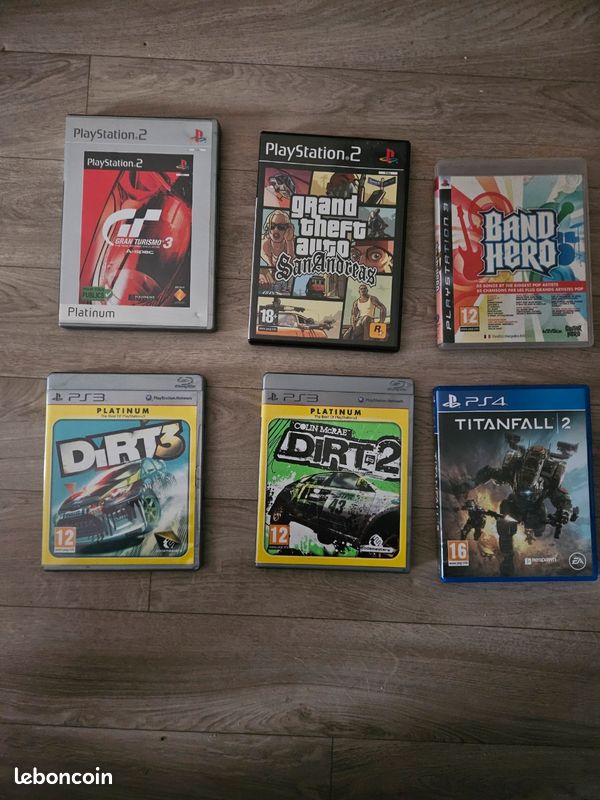Lot De 20 Jeux Vidéo - Mélange PSP, PS3, PS4, PS2, PC - Très Bon état