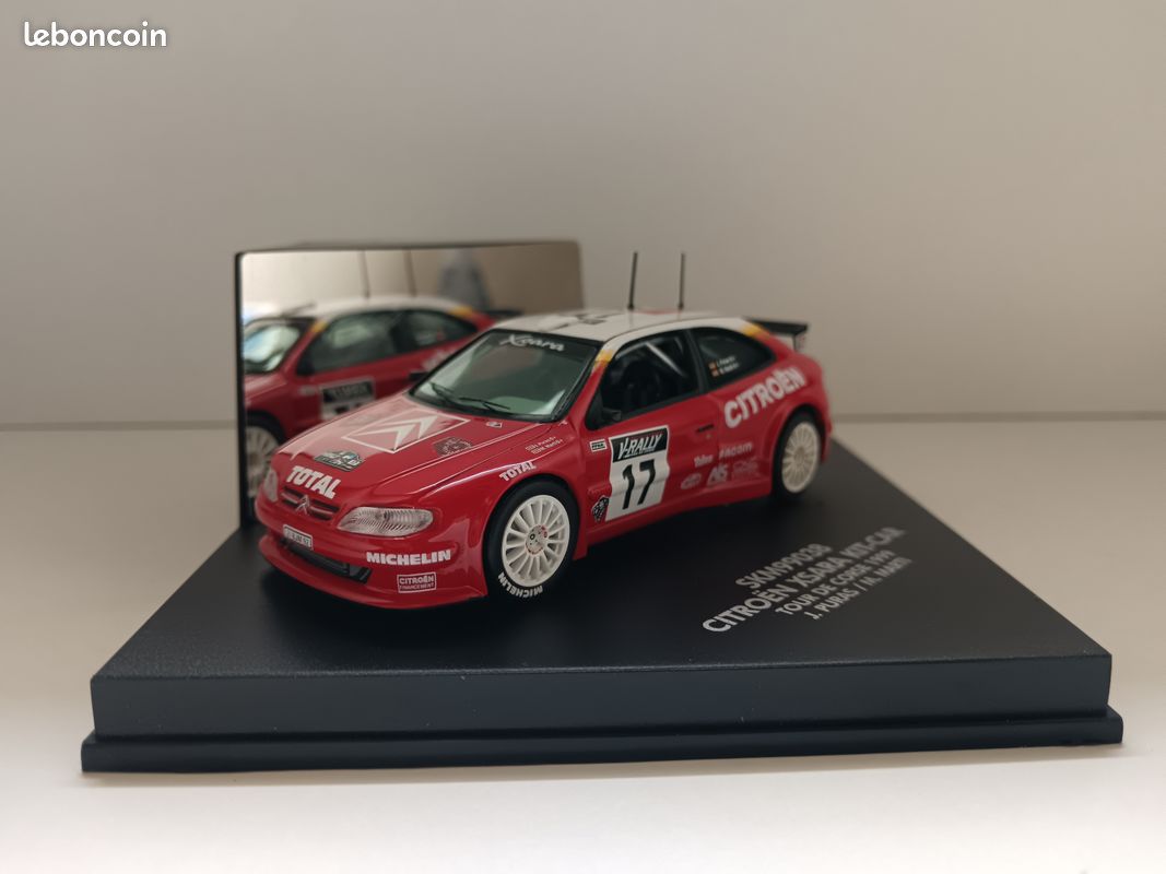 Skid 1:43 Citroen Xsara Kit Car Winner Tour de Corse 1999 – Frankton