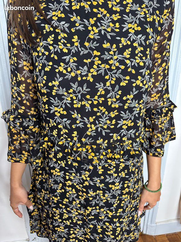 Robe fleurie Ganni (image 3)