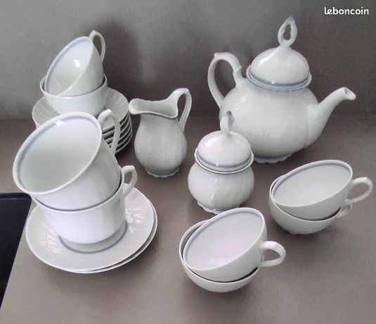 Cafetière / Théière Seltmann Weiden Lido – Porcelaine Blanche – 1,3 L – 001.20