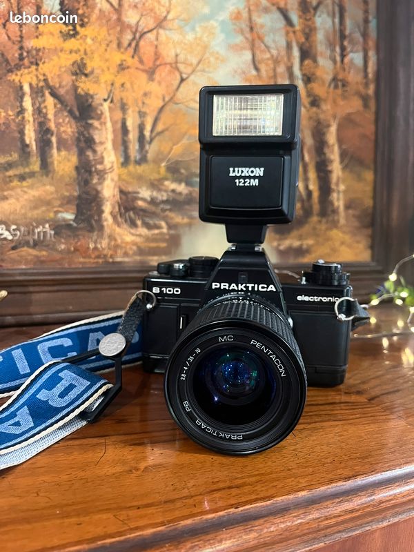 Appareil Photo Argentique Praktica B100 – Pour Pièces Ou à Réviser – Reflex – Non Fonctionnel