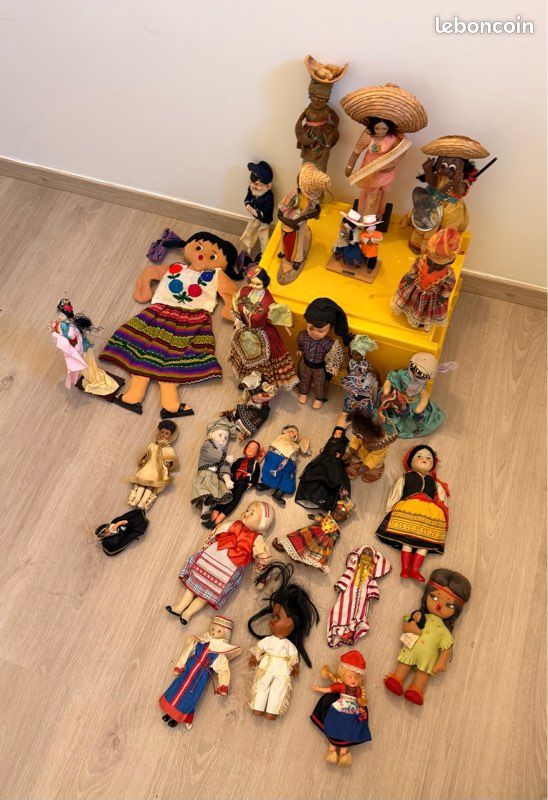 Monika Peter Léger Poupon de Collection Résine Poupée 60 Cm. État Parfait