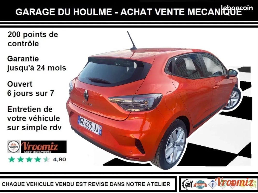 Renault Clio Essence 6900kms Seulement Comme neuve Garantie 12 mois (image 2)