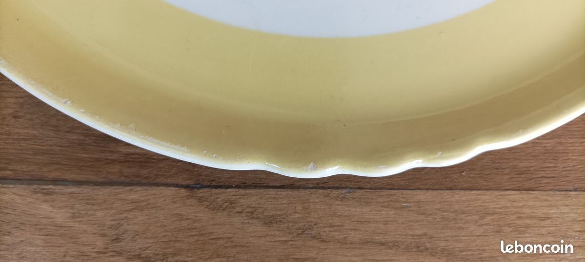 Plat a dessert cygnes moulin des loups vintage (image 4)
