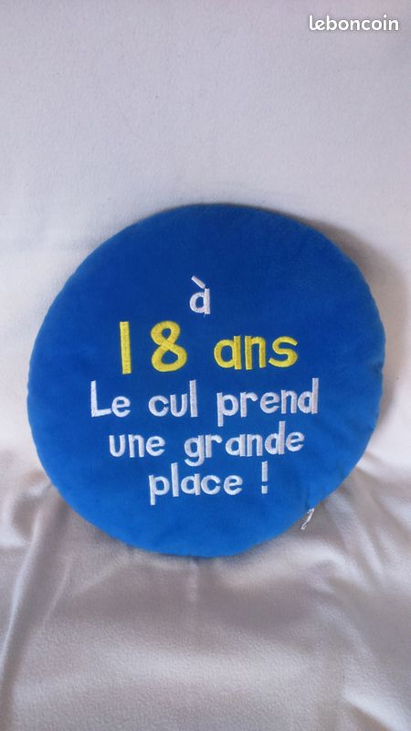 Coussin "18ans" (image 1)