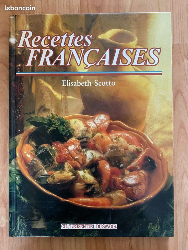 Livre recettes françaises TBE (image 1)