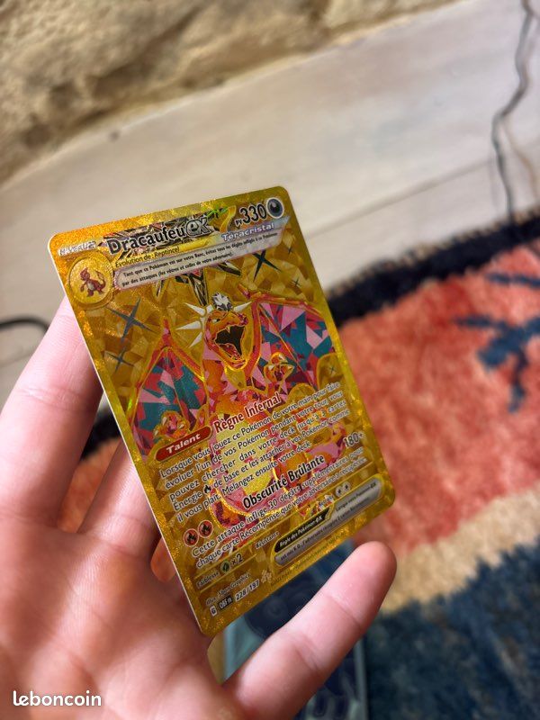 Carte pokemon Dracaufeu EX Gold Secrète 228/197 Flammes Obsidiennes PCA 9,5 - Jeux & Jouets Carte pokemon Dracaufeu EX Gold Secrète 228/197 Flammes Obsidiennes PCA 9,5 - Jeux & Jouets