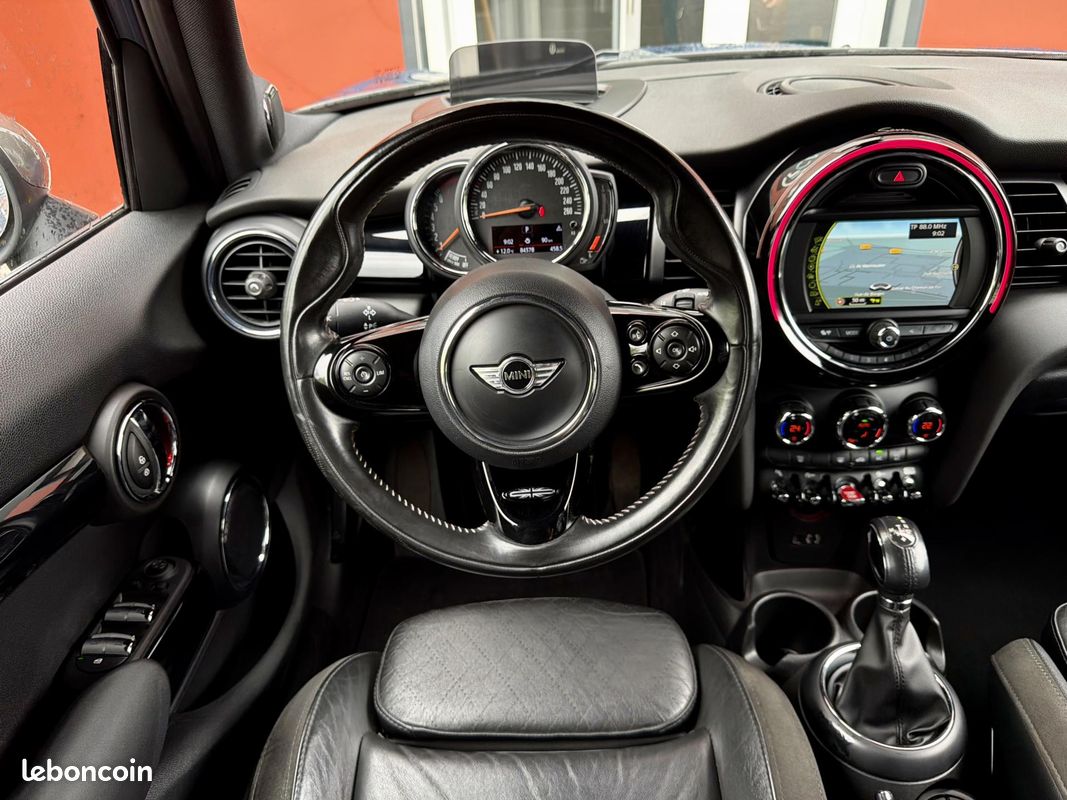 MINI COOPER S Seven 2.0 192 Pack Connected Cuir Cross Punch Tête Haute Garantie 1an (image 21)