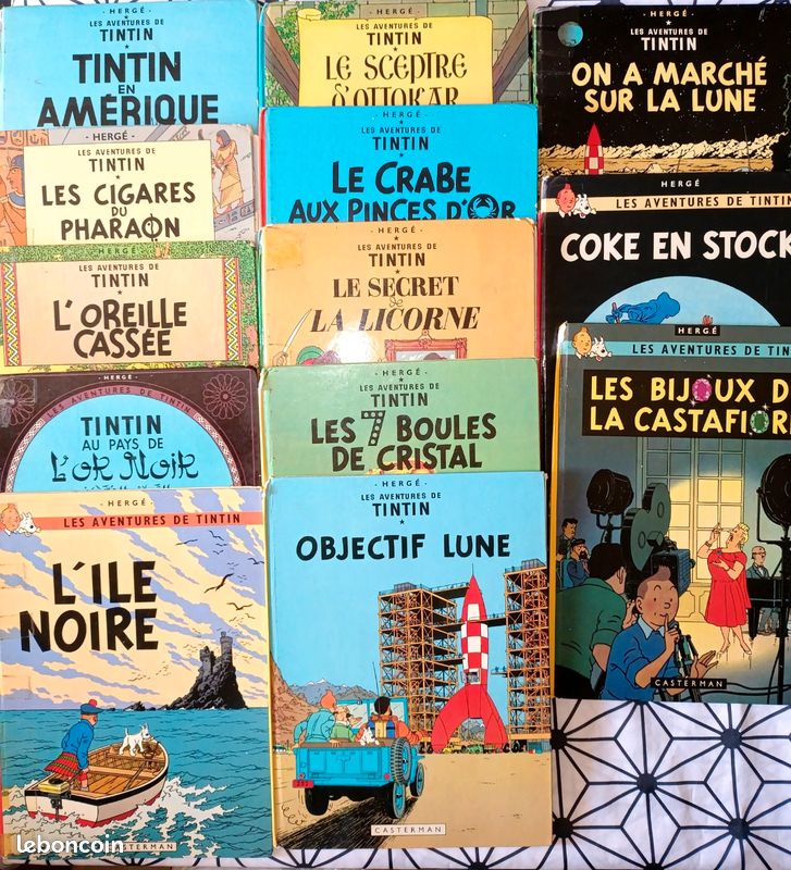 Tintin - BD - bande dessinée (image 1)