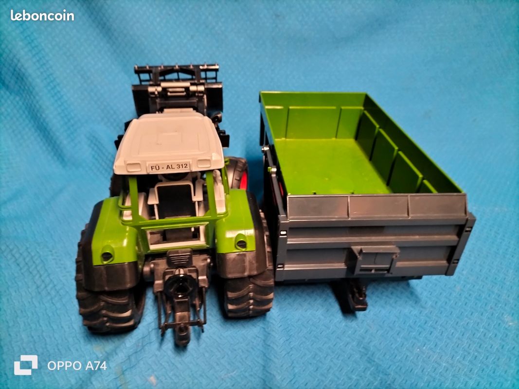 Tracteur avec remorque basculante bruder lot 5 (image 4)