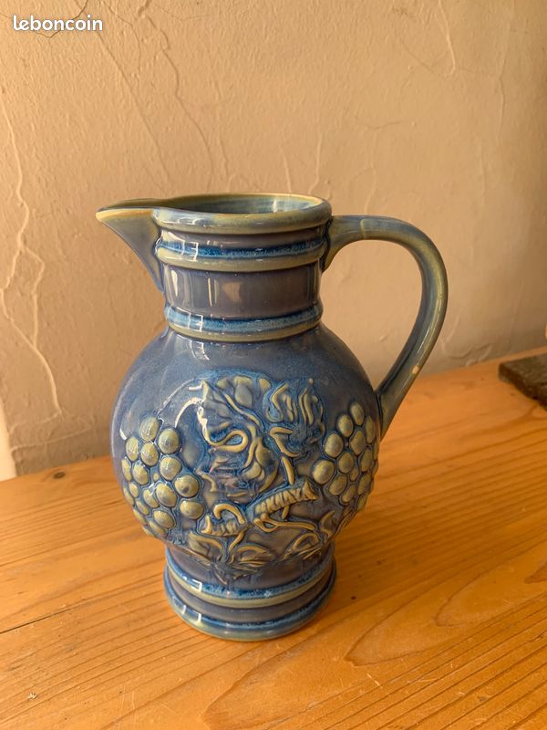 Pichet bleu (image 3)
