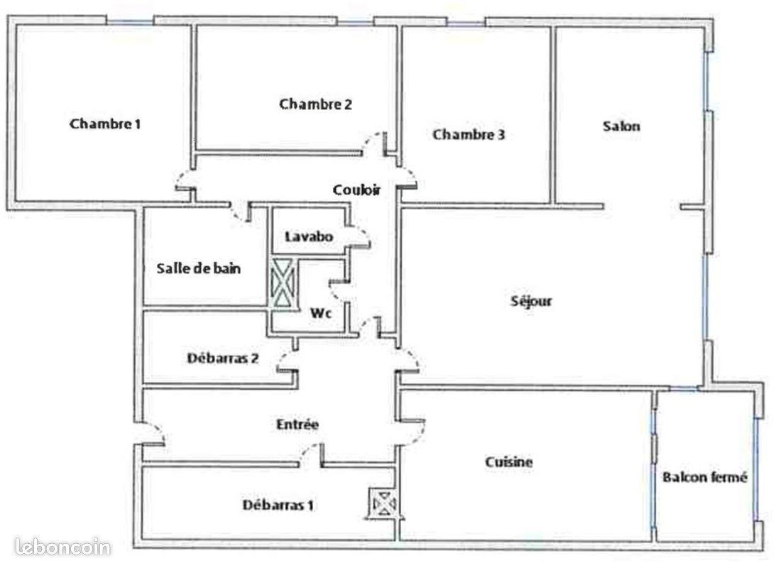 Appartement 4 pièces 97 m² (image 16)