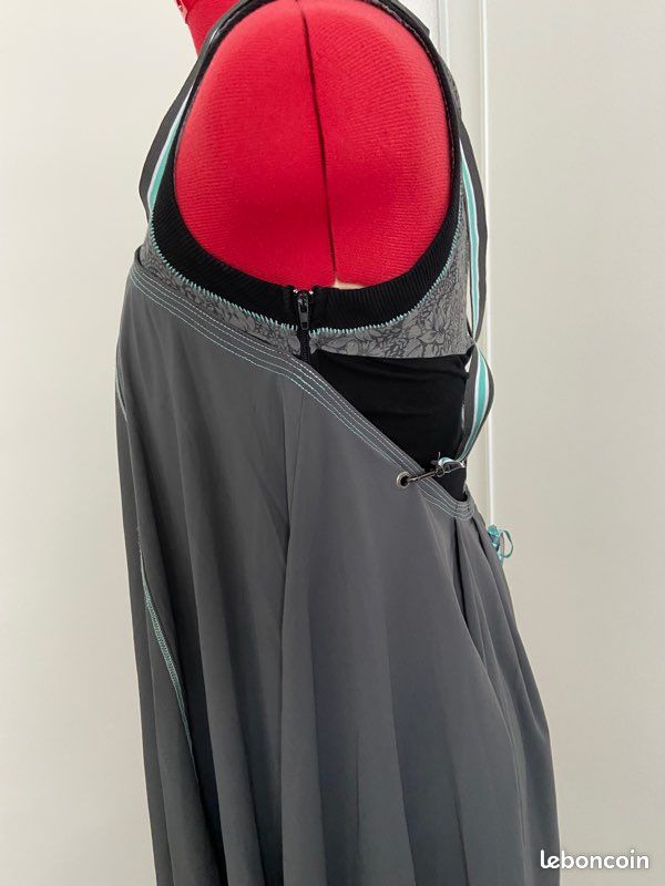 Robe ample avec legging gris LMV S (image 3)