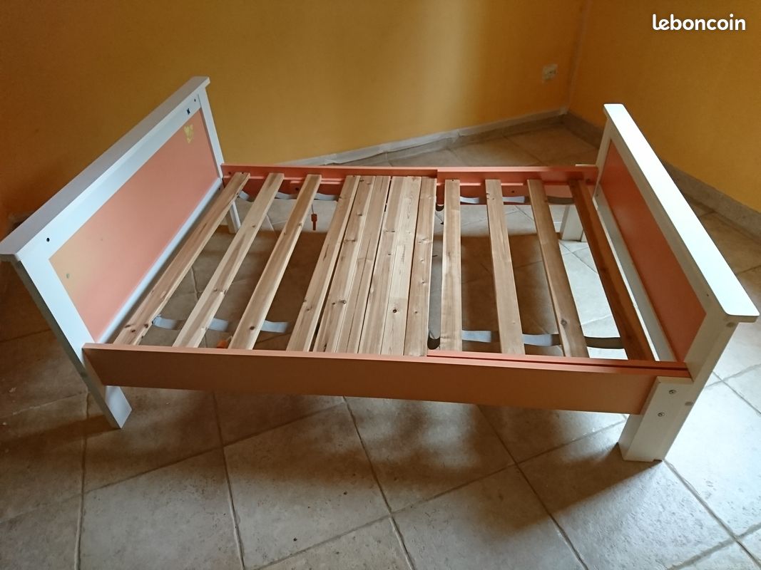 Ensemble lit commode table de chevet (image 1)
