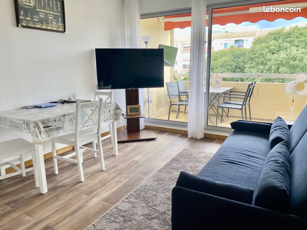 Appartement 1 pièce 21 m² · au Grau-du-Roi · 21 m² · 107 000 €
