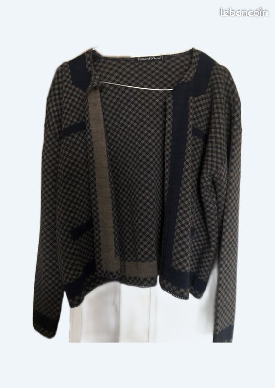 Gilet marron (image 1)