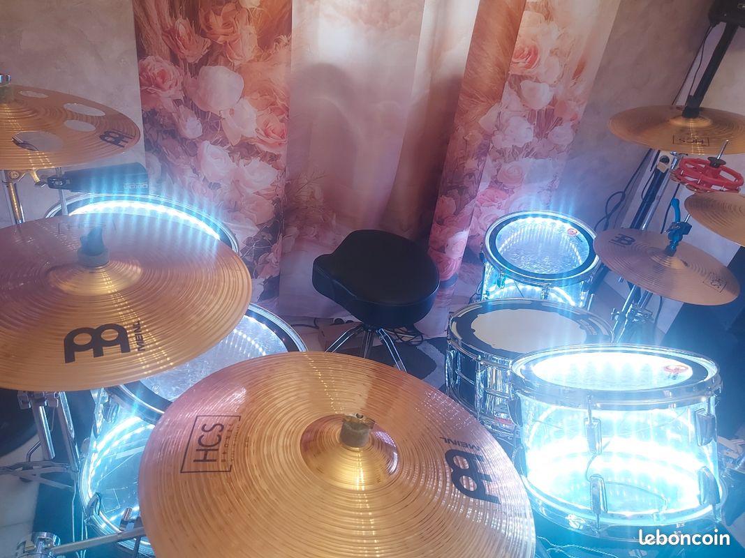 Batterie acoustique Pearl acrylique (image 11)