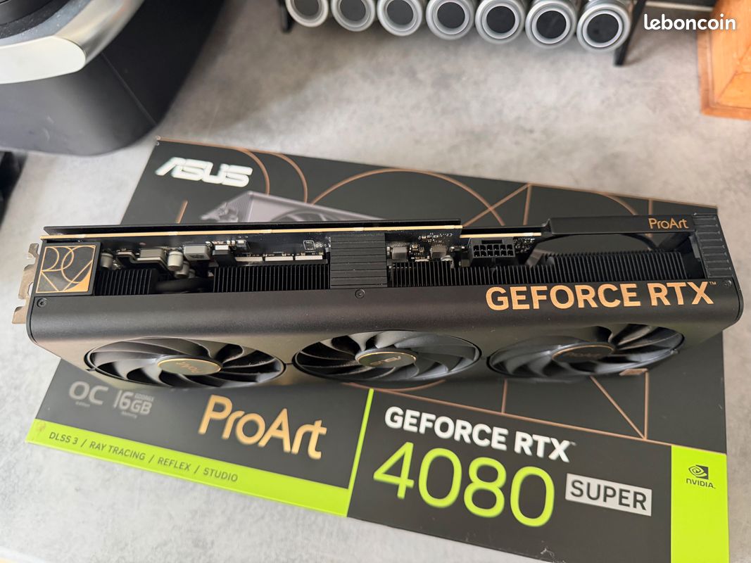 RTX 4080 SUPER ASUS ProArt OC 16Go (garantie + facture) (image 3)