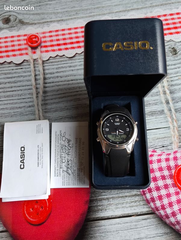 Casio🎉 NEUVE 🎉Edifice Efa-109 illuminator telememo (image 2)