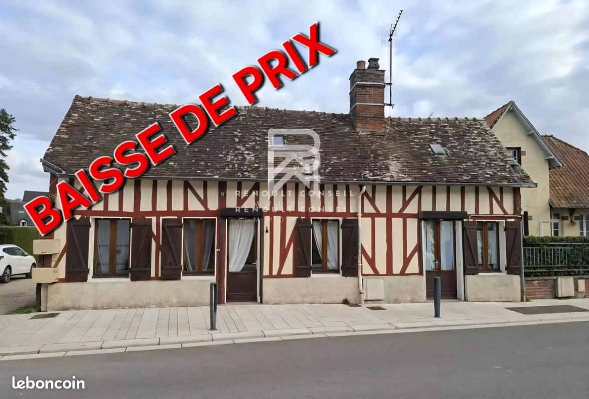 Maison 5 pièces 146 m² · à Beaumont-le-Roger · 146 m² · 137 000 €