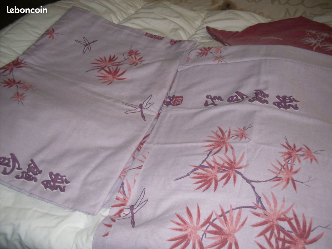 Dessus de lit et draps et taies (image 5)