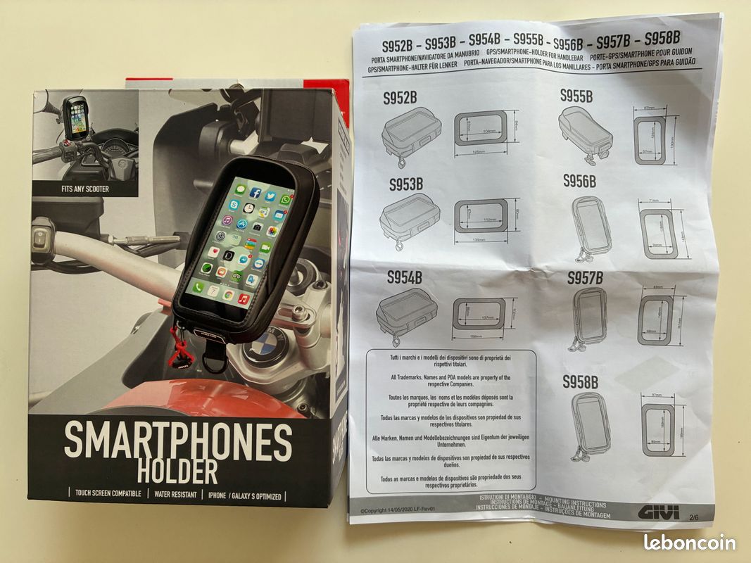 Support smartphone pour moto (image 2)