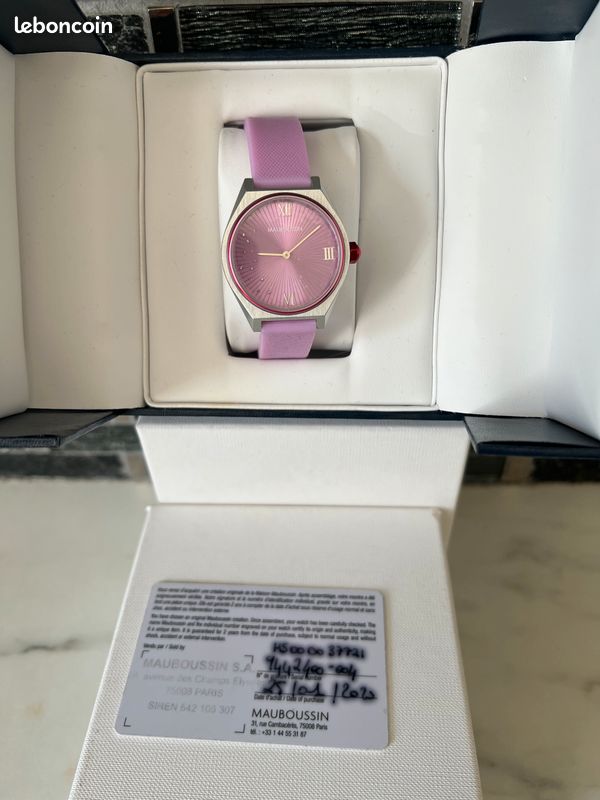 Evas Mauboussin Montre Femme Prix MONTRE FEMME MAUBOUSSIN 