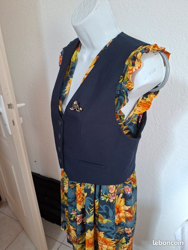 Gilet Barman Gilet Bleu Turquoise Gilet Classique Nashville • RAG