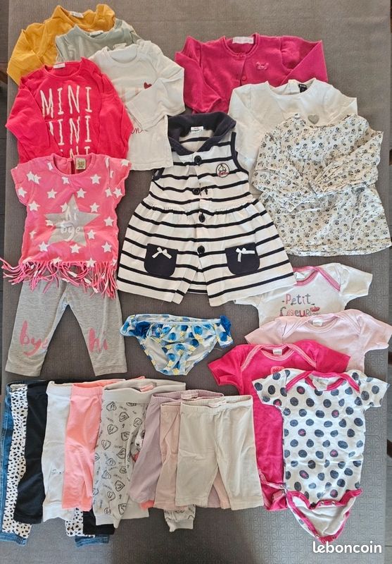 Lot de vêtements Printemps/Été fille 18 mois (image 1)