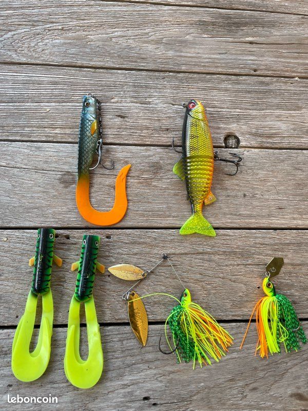 Leurre Brochet Duscdesp Lot De 31 Leurres De Pêche Spinner Clignotant Leurre Crankbait