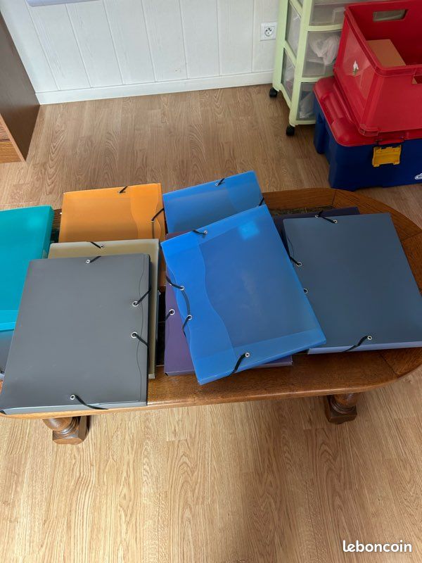 Lot de 10 chemises à 3 rabats (image 2)