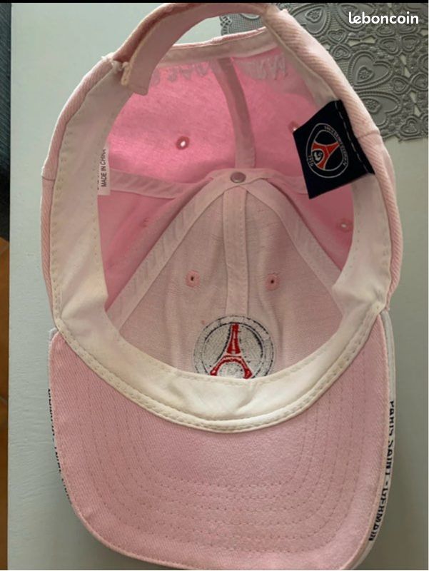 Casquette PSG Femme – Collection Officielle Paris Saint-Germain, Taille Réglable