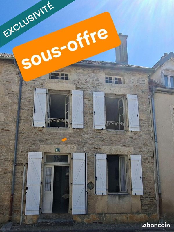 Maison 3 pièces 53 m² · à Saint-Seine-l'Abbaye · 53 m² · 55 000 €