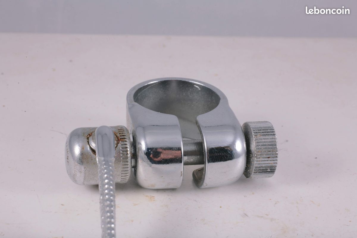 Boulon De Serrage Tube De Selle Vélo Vintage – Avec Passe-câble à Poulie – Acier
