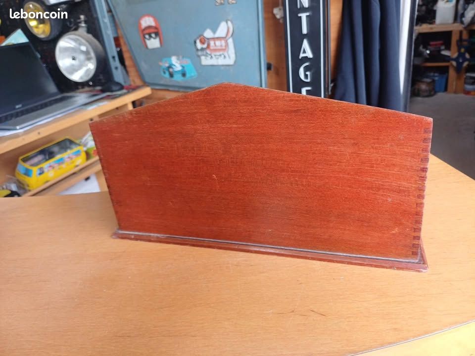 Trieur à courrier vintage en bois (image 5)