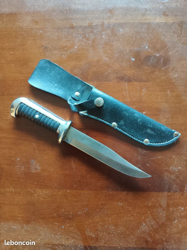 Couteau bowie vintage allemand (image 1)