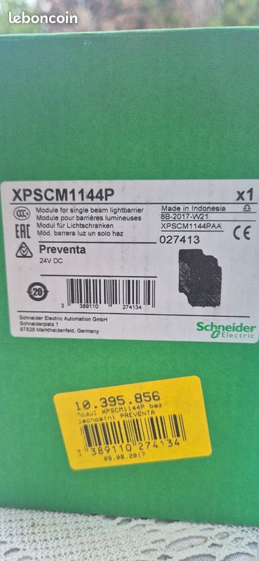 Module de sécurité Schneider Preventa XPSCM1144P (24V DC) (image 5)