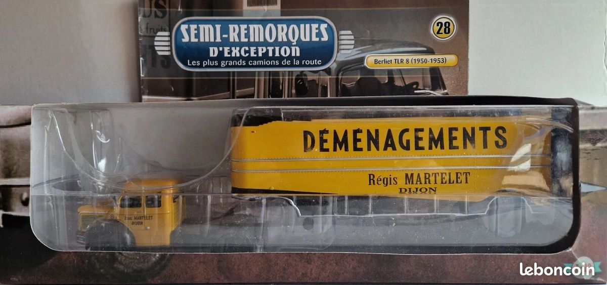 Camion Berliet Miniature 1/43 – Altaya – Neuf