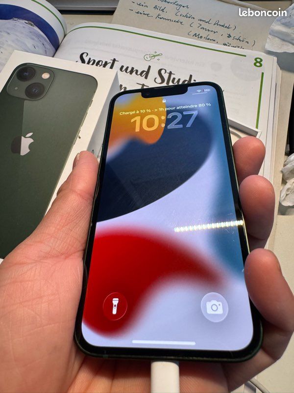 IPhone 13 mini vert 256 gb (image 7)