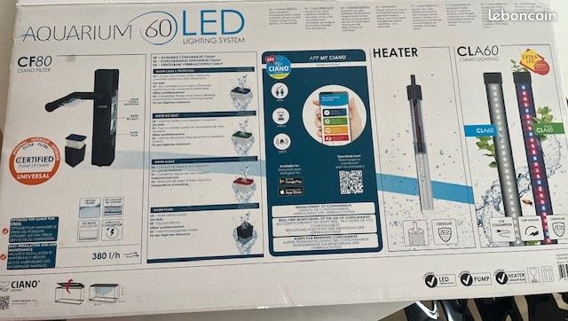 Vend aquarium 60 LED lighting system (image 2)