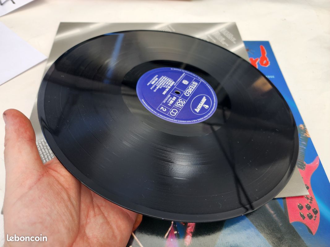 Vinyle 33 tours Lita Ford « Dancin' on the Edge », Mercury, hard rock années 80 (image 4)