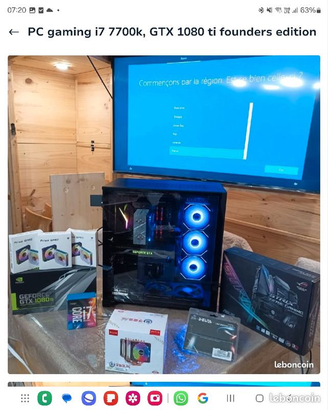 Core I7 7700k Omen 1080 Ti HP Omen 7700-K Core I7 7th Genration 256 GB