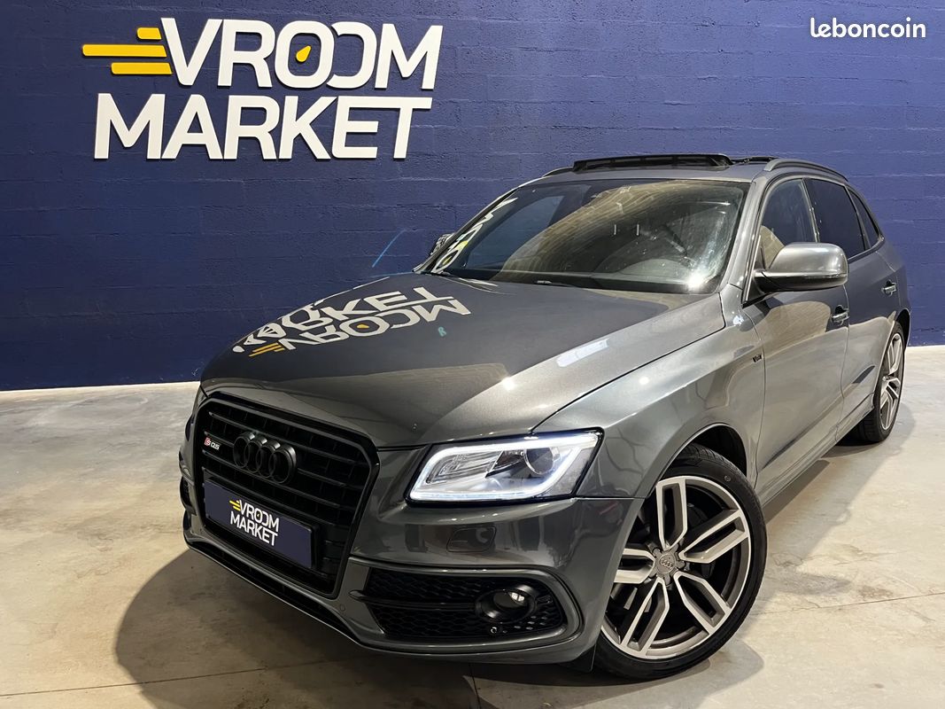 AUDI SQ5 3.0 Bi TDI 313 ch Sline - 2014 - Toit ouvrant - B&O - Caméra de recul - Siège Chauffant Av/Ar - Attelage (image 1)
