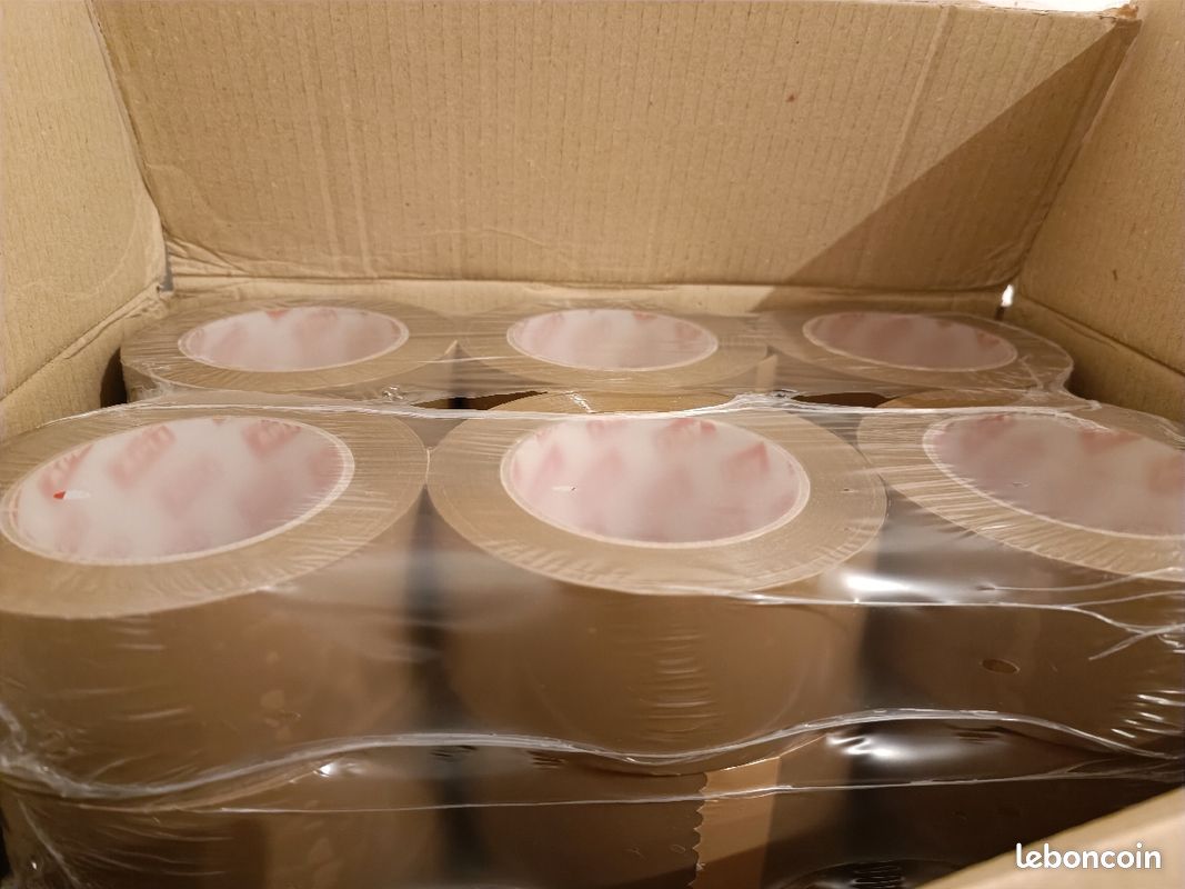 [NEUFS] Rouleaux de Scotch Adhésifs marrons (image 4)