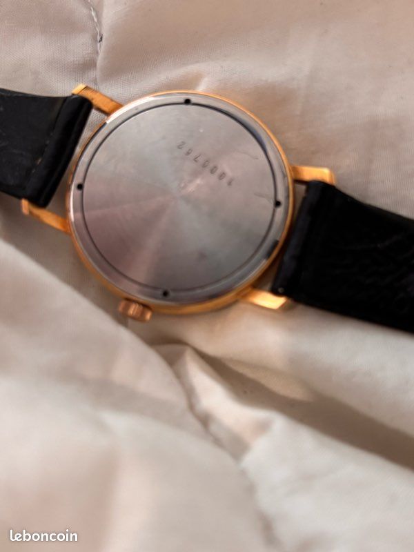 Montre Zénith Manuelle Vintage Plaqué Or (image 5)
