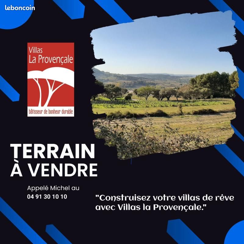 Terrain 1 050 m² Marseille 11 · 420 000 €